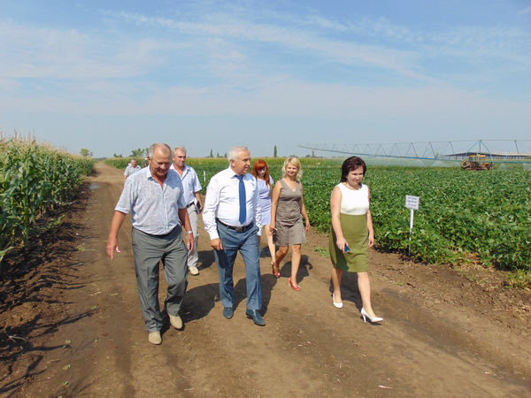 Ярослав Гадзало відвідав Інститут зрошуваного землеробства НААН