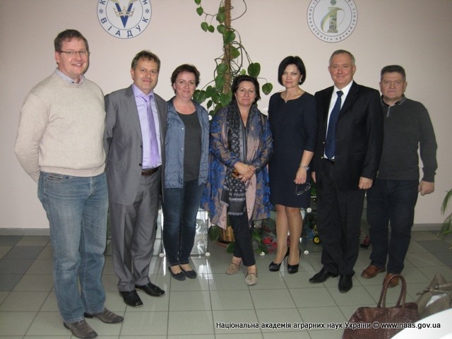 Представники Аграрного інвестиційного фонду Німеччини  відвідали Інститут інноваційного провайдингу  Національної академії аграрних наук України
